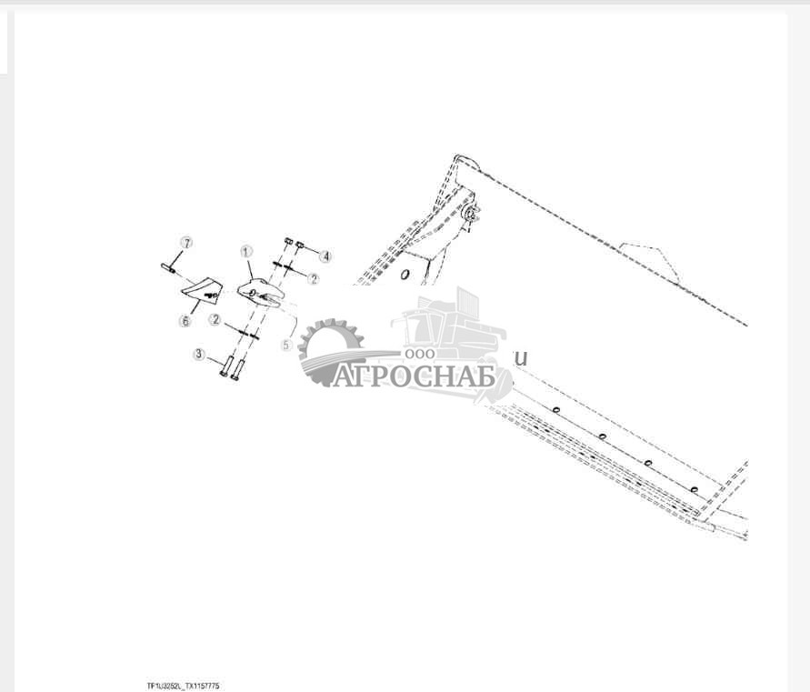 Вспомогательные зубья, универсальный ковш погрузчика 